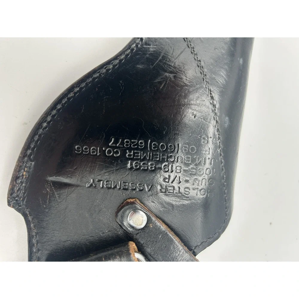 J.M.Bucheimer Co 1966 1095-819-8591 GUU-1/P Holster Air Force Issue S&W Revolver